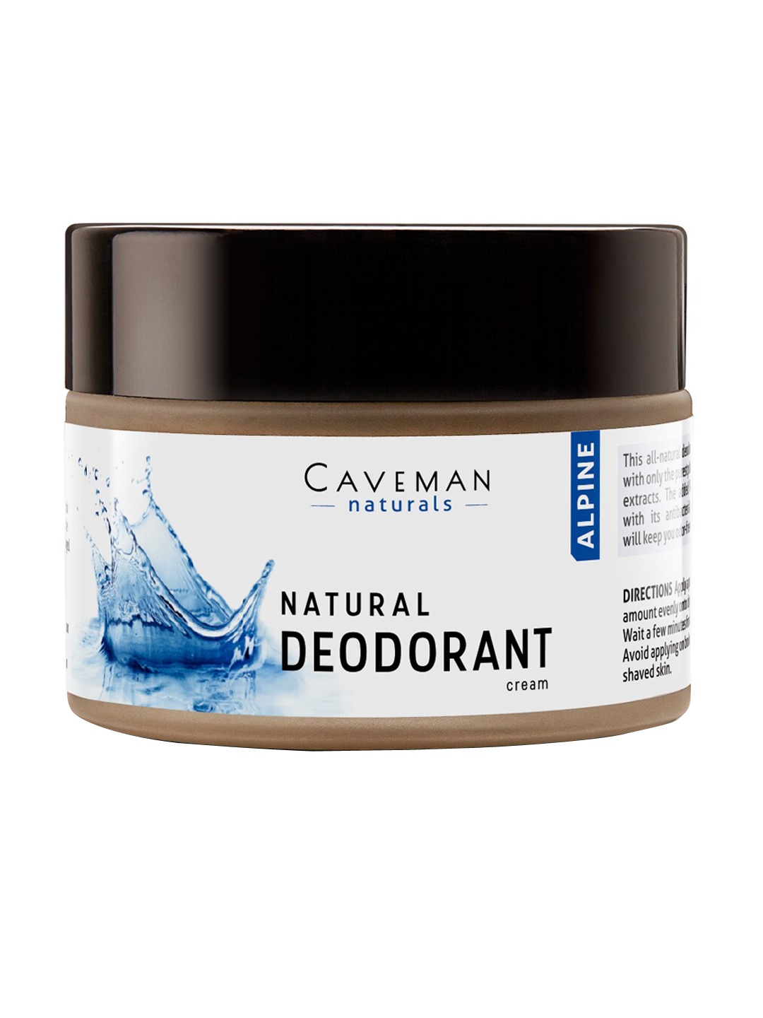 

Caveman Naturals Natural Deodorant Alpine Cream - 50 g, Blue