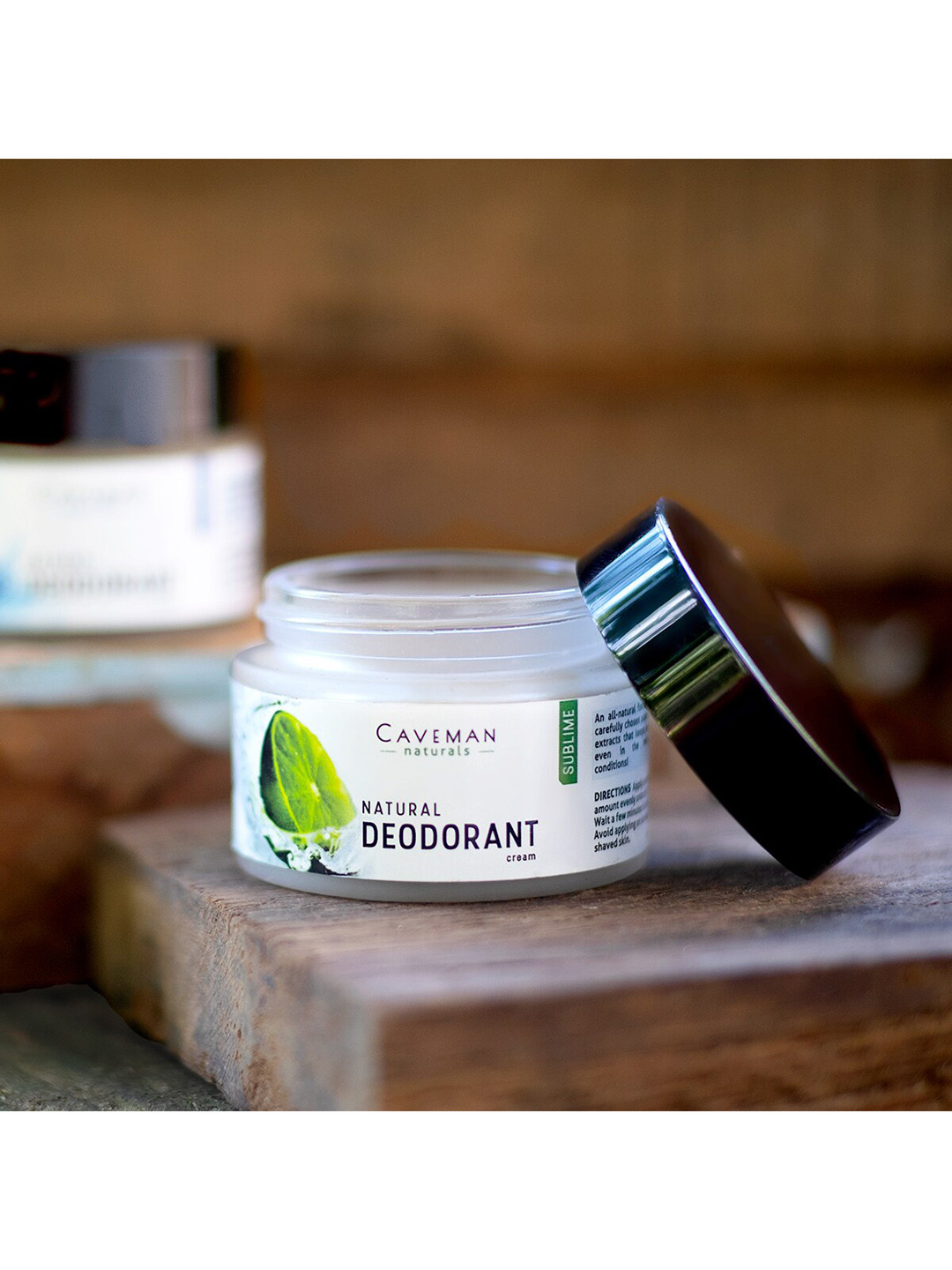 

Caveman Naturals Natural Deodorant Sublime Cream - 50 g, Green