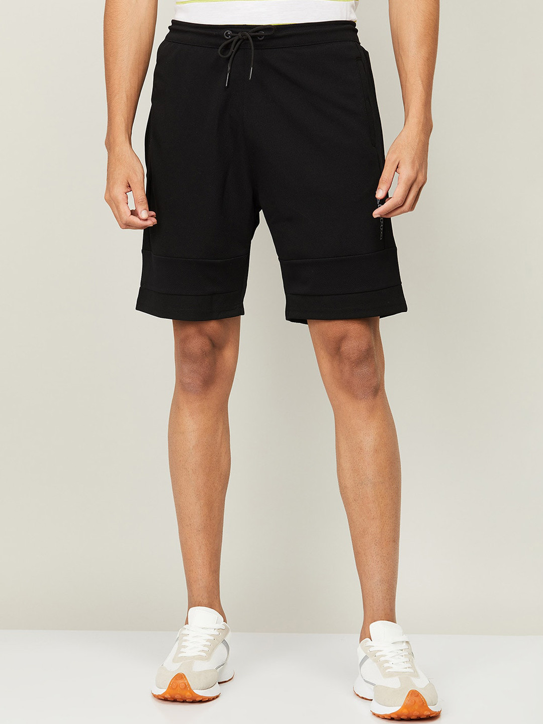 

Kappa Men Black Training or Gym Sports Shorts