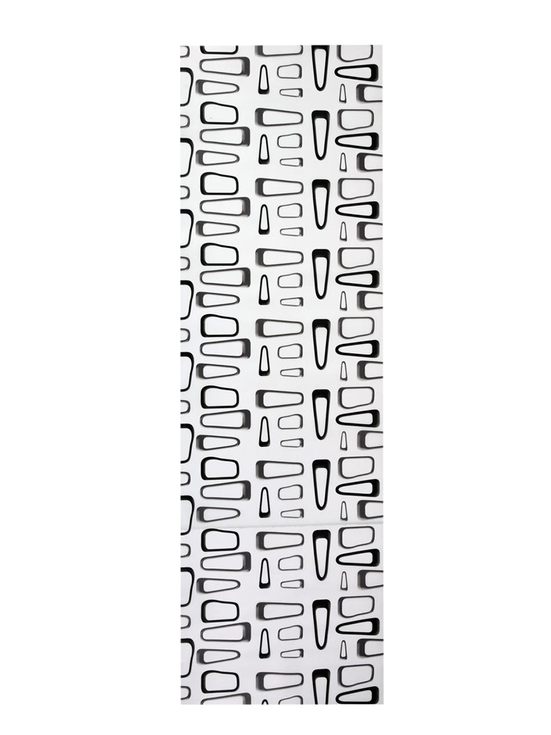 

Athome by Nilkamal Black & White Printed Anti Slip Shelf Mat