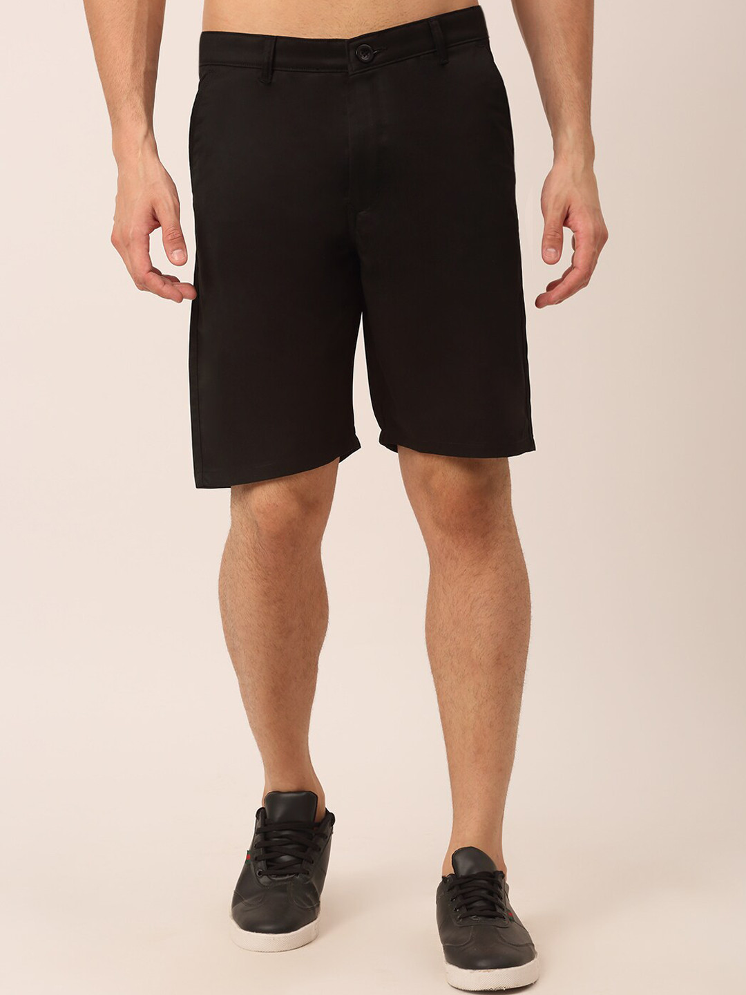 

JAINISH Men Black Training or Gym Shorts