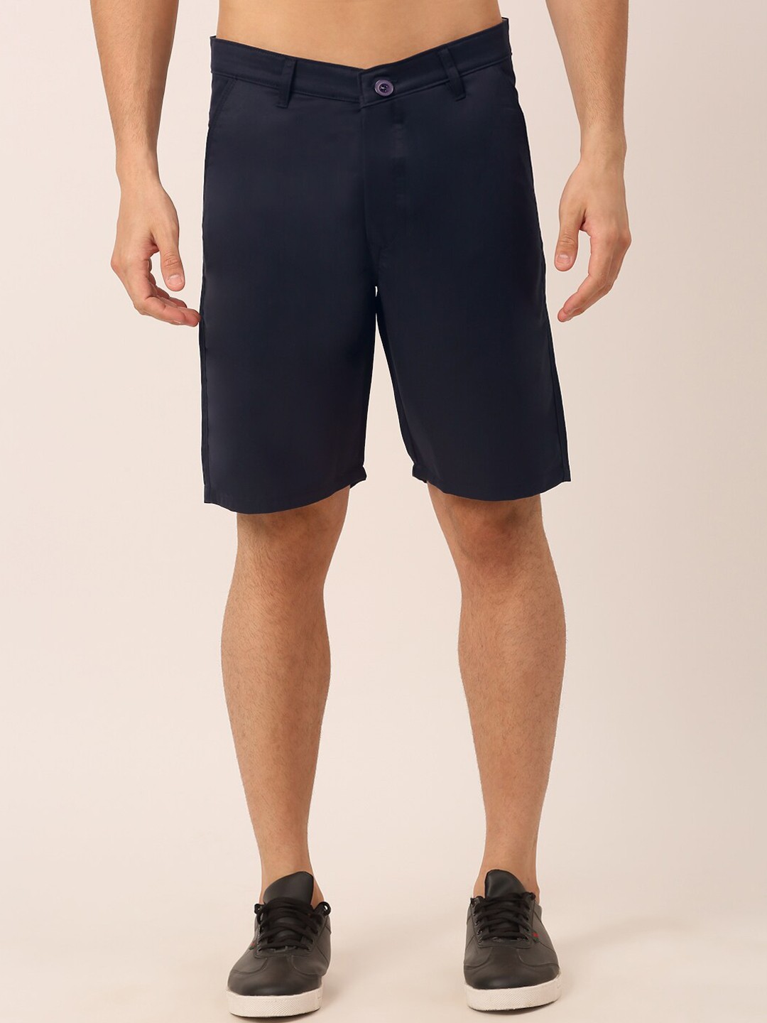 

JAINISH Men Navy Blue Training or Gym Shorts