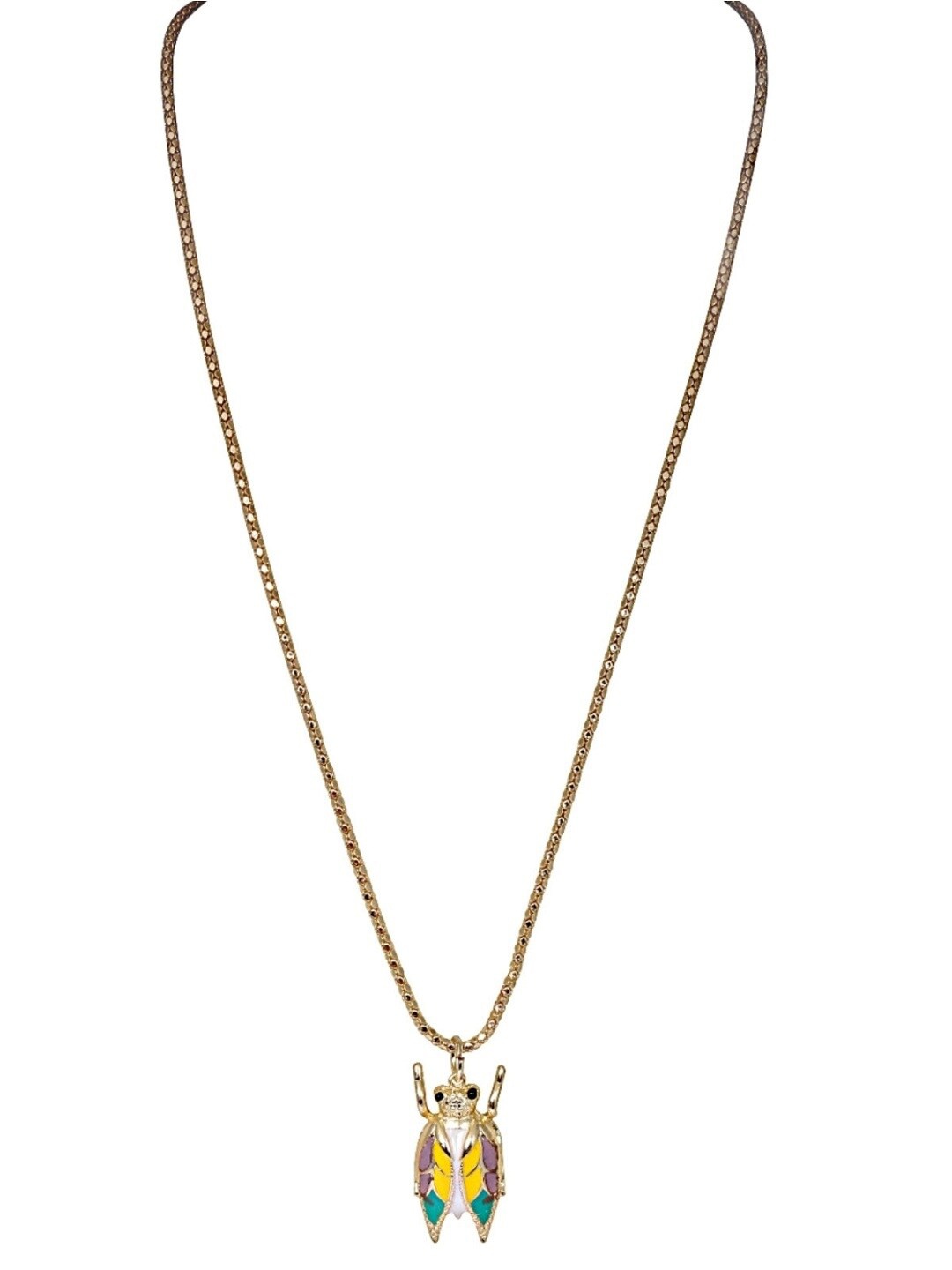 

Crunchy Fashion Gold-Plated Necklace, Yellow