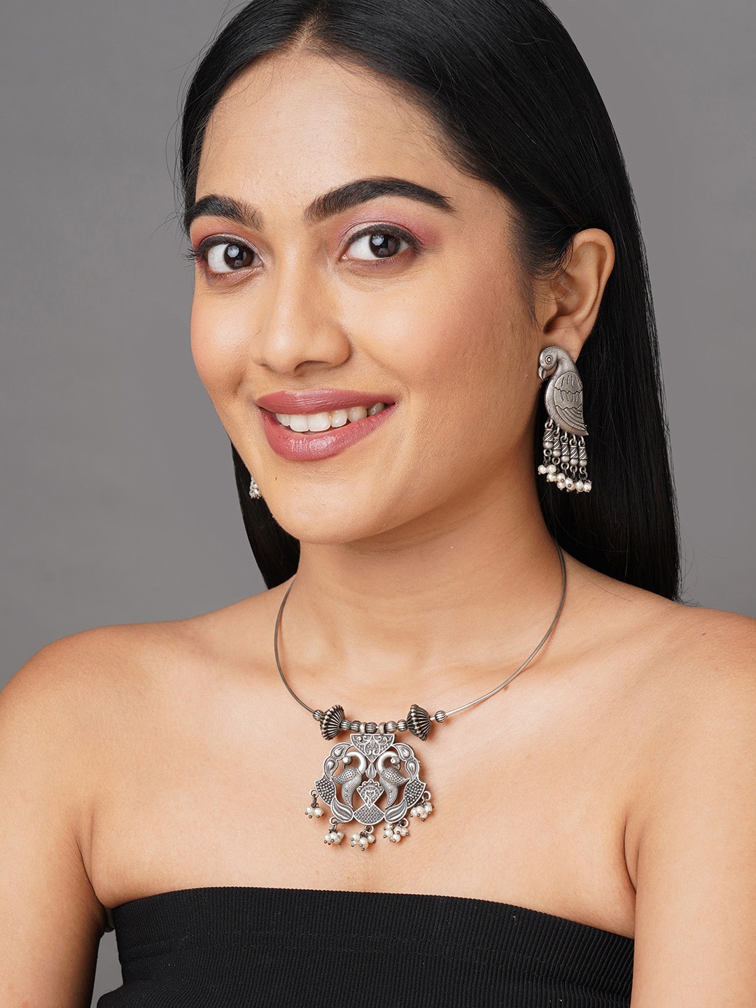 

Binnis Wardrobe Silver-Plated Jewellery Set