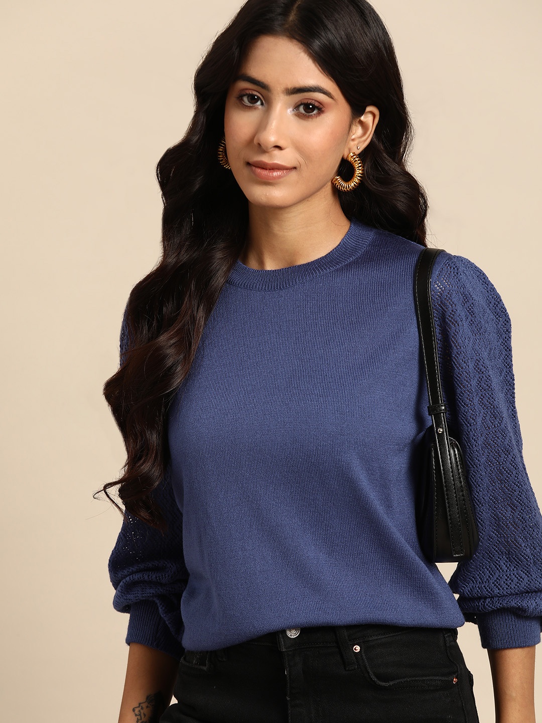 

all about you Women Blue Pullover