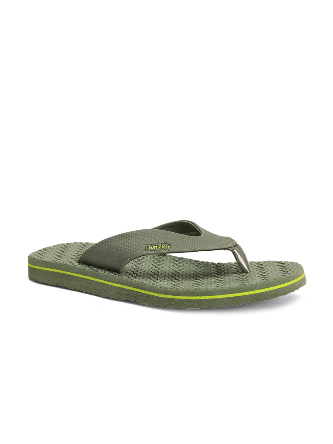 

Bata Men Green Thong Flip Flops