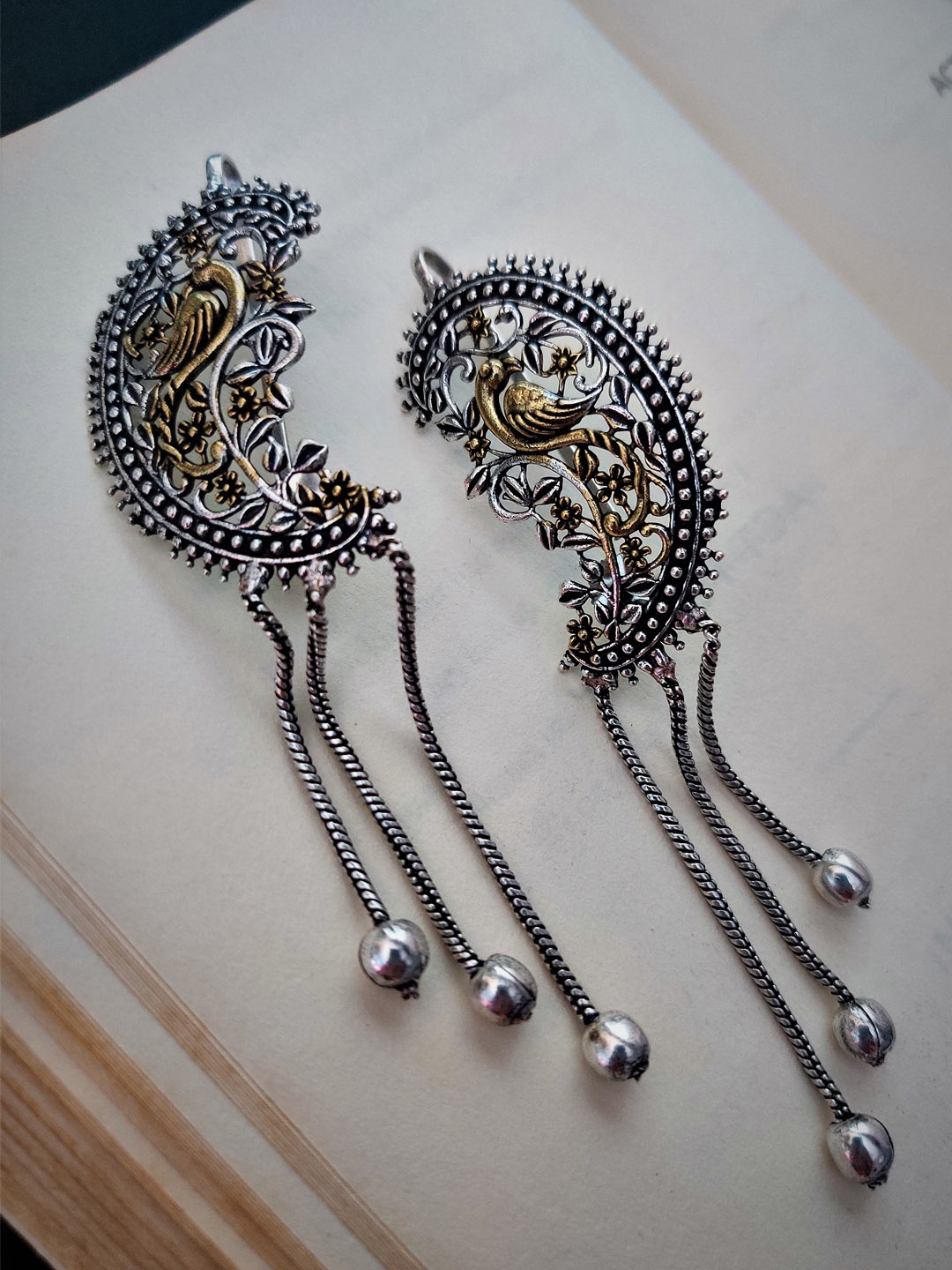 

Binnis Wardrobe Gold-Toned Contemporary Drop Earrings