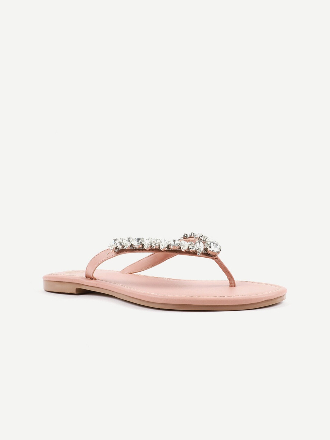 

Carlton London Women Nude-Coloured Open Toe Flats