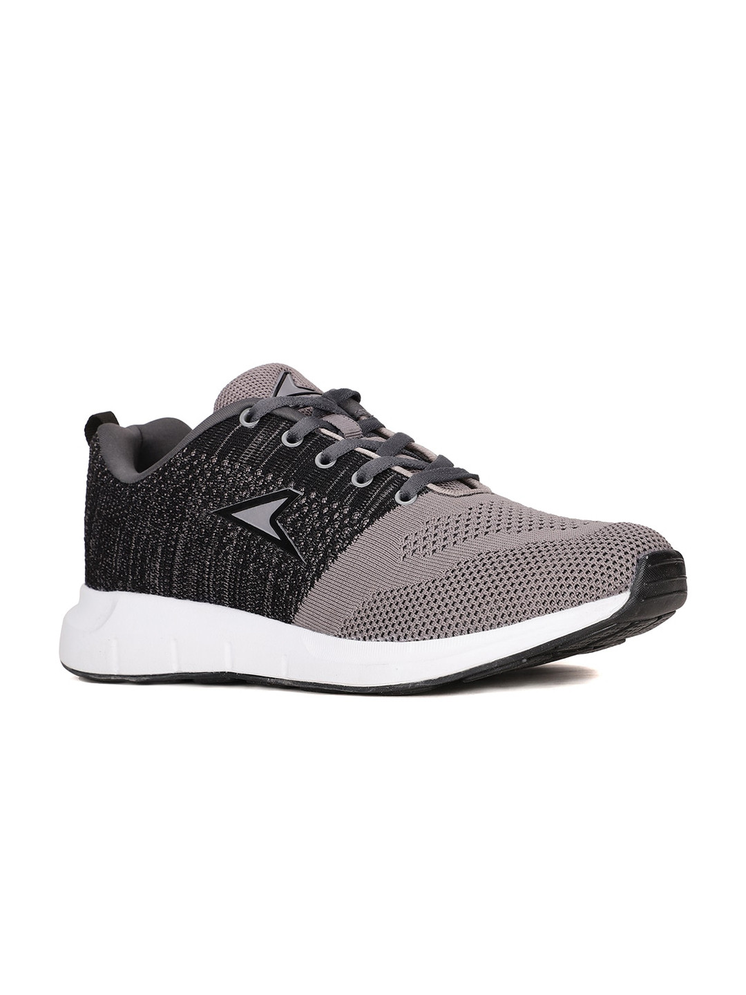 

Power Men Grey Woven Design Sneakers