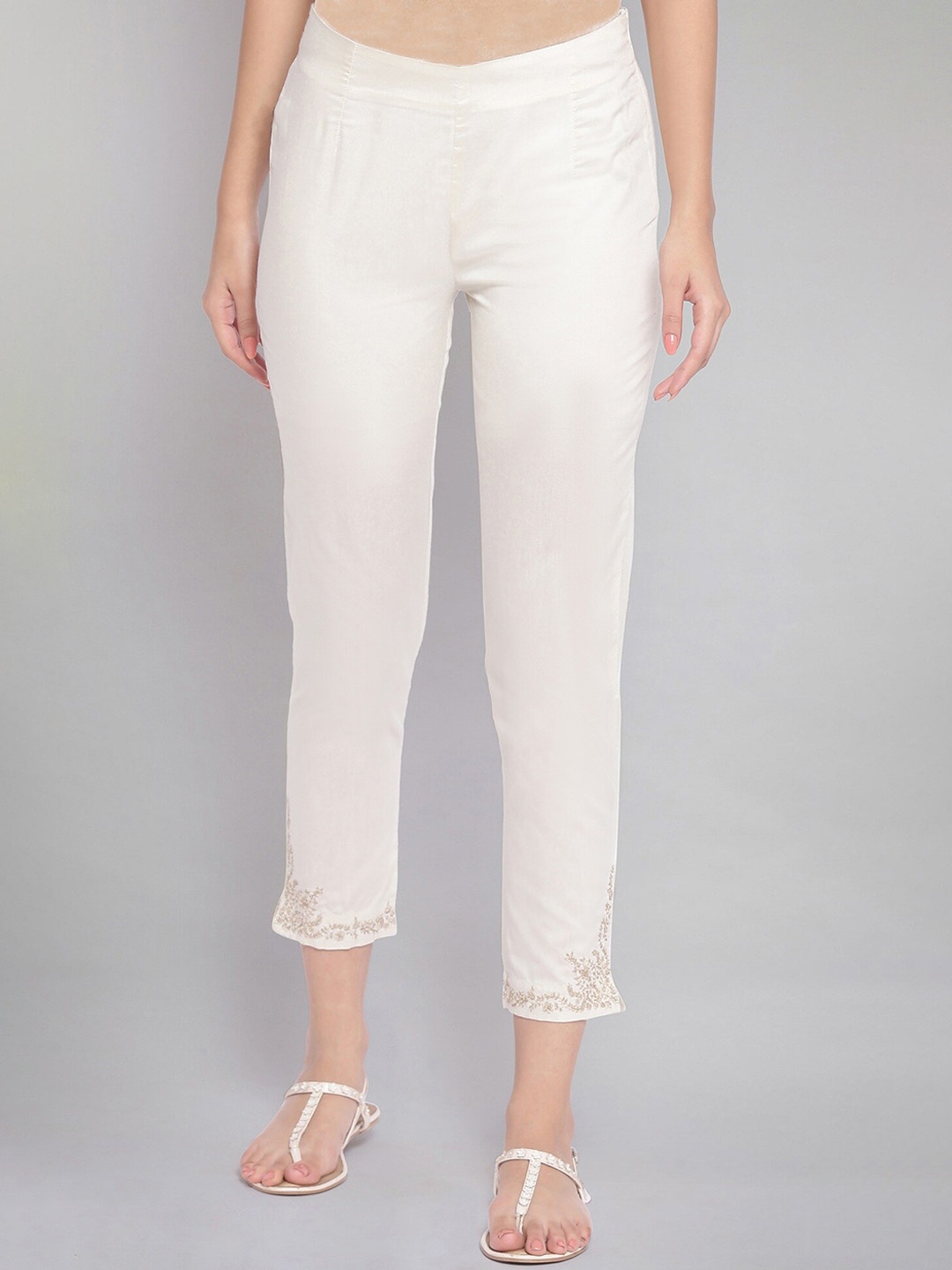 

W Women Beige Trousers