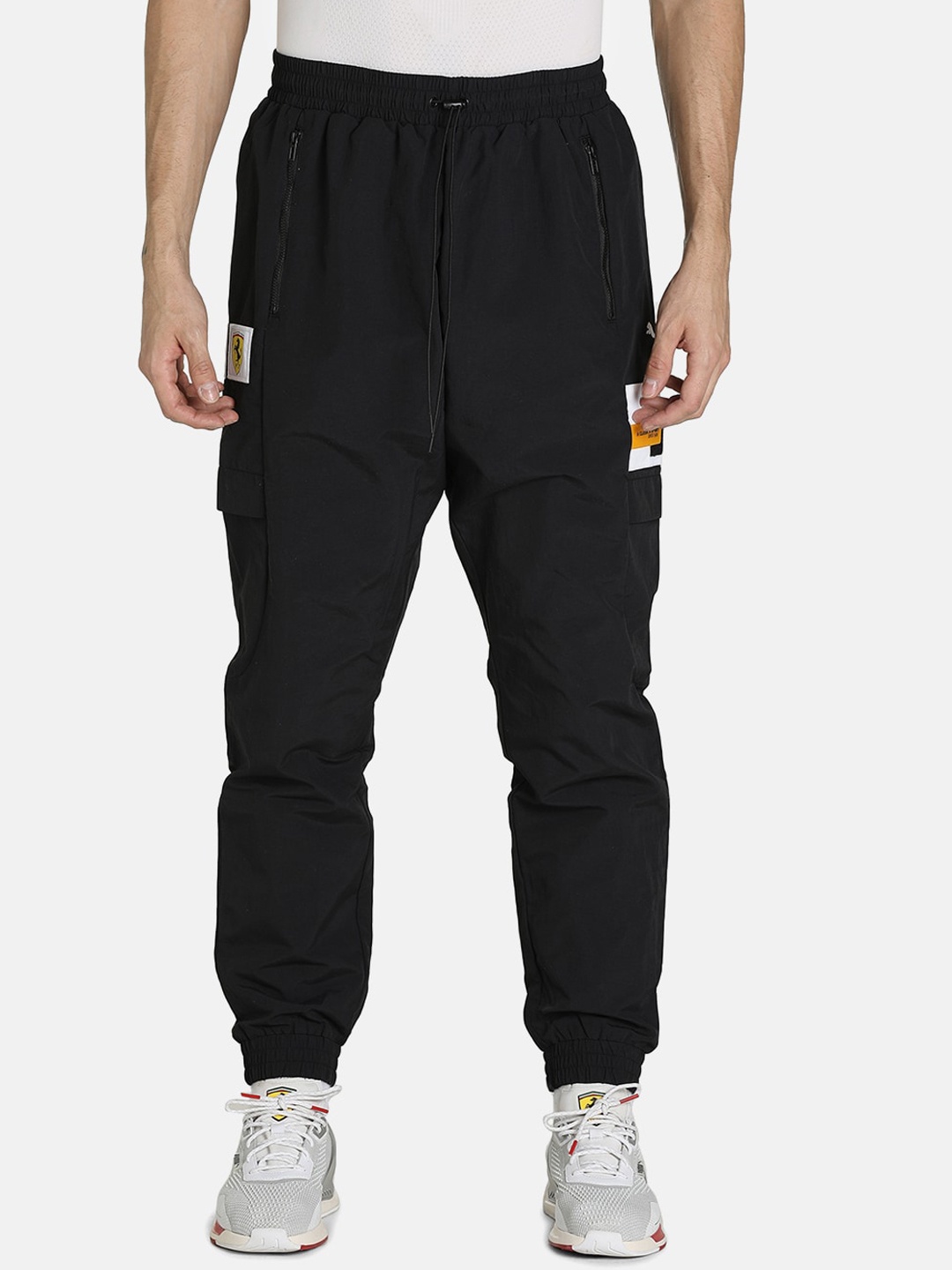 

PUMA Motorsport Men Black Ferrari Race Stmnt Woven Motorsports Joggers