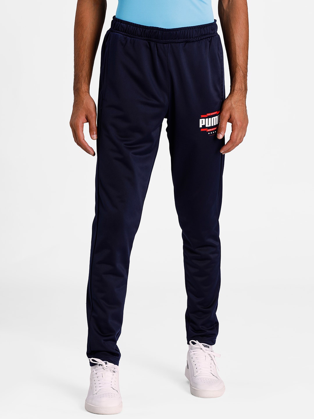 

Puma Men Navy Blue Solid Track Pants