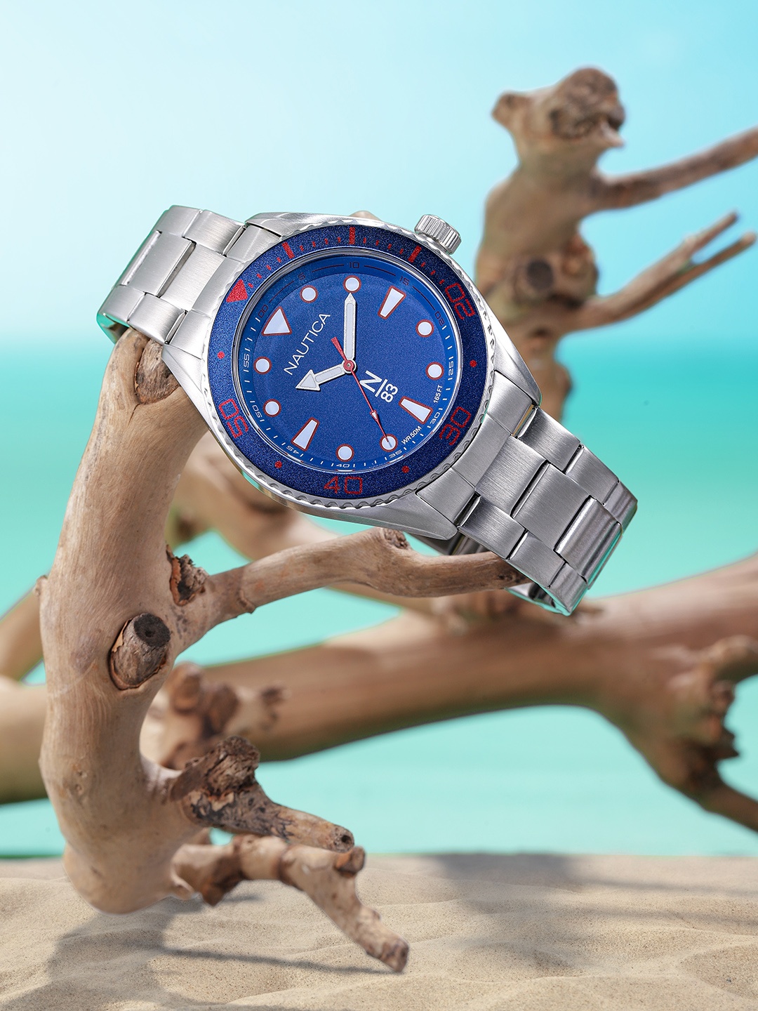 

Nautica Men Blue Analogue Watch NAPFWS221