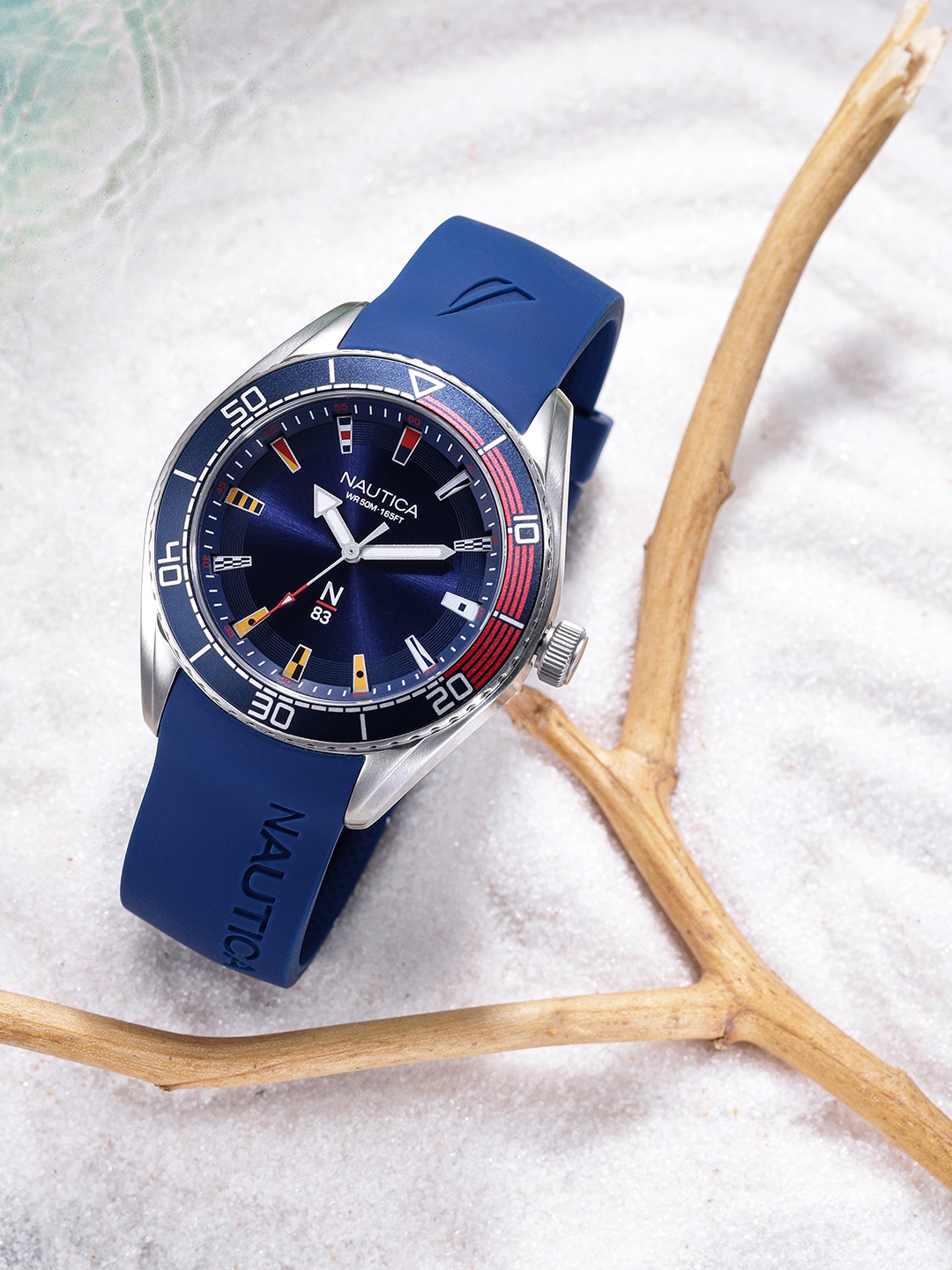 

Nautica Men Blue Analogue Watch NAPFWS001
