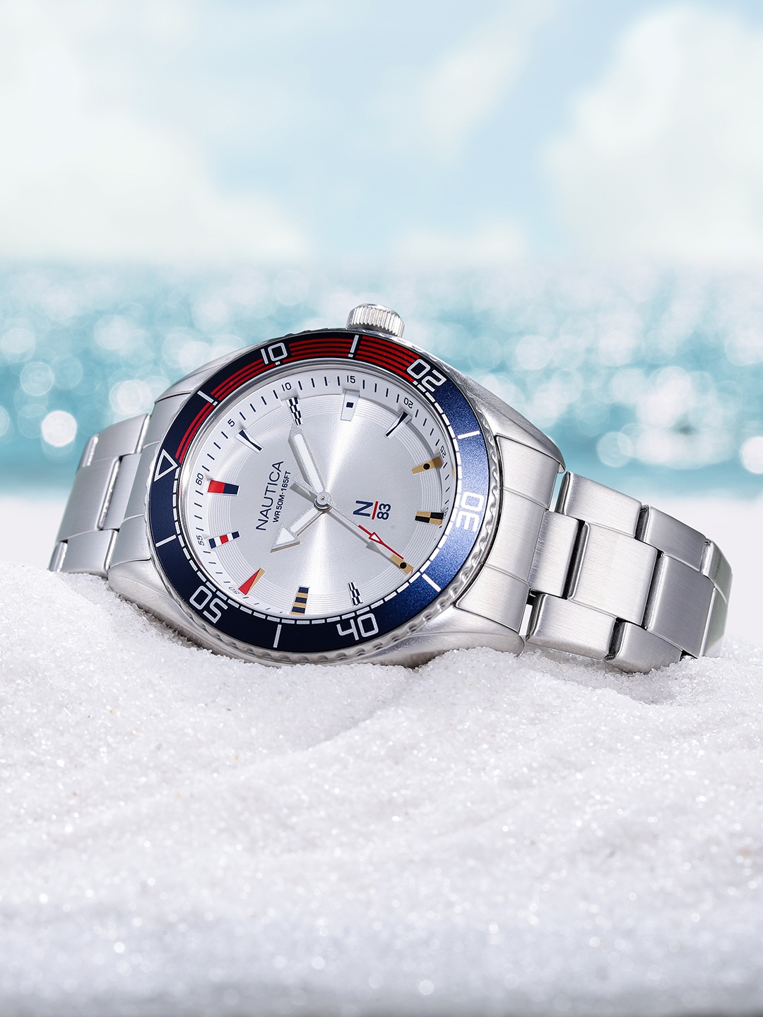 

Nautica Men White Analogue Watch NAPFWS005