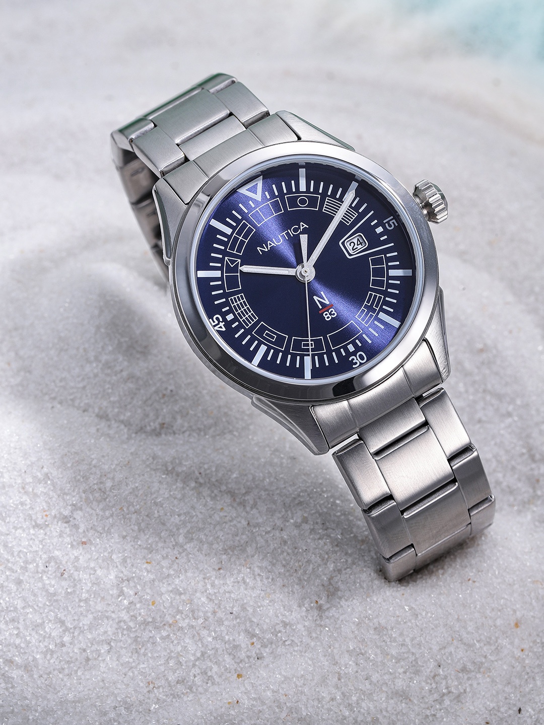 

Nautica Men Blue Bracelet Style Analogue Watch NAPCRF004
