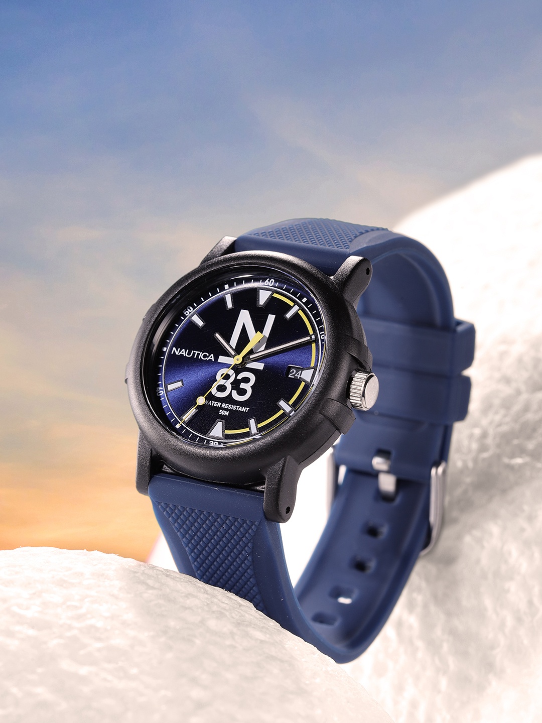 

Nautica Men Blue Analogue Watch NAPEPS101