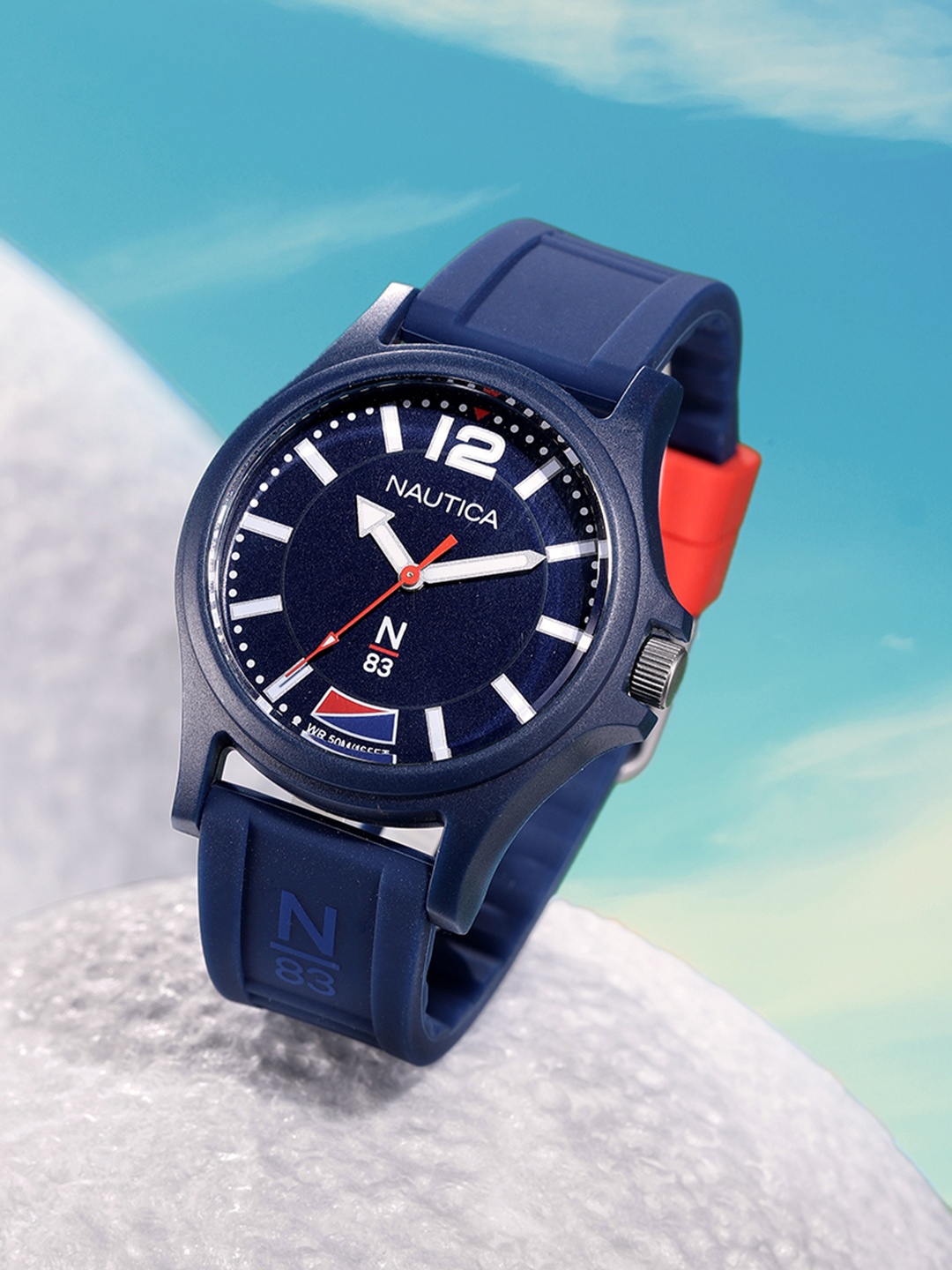 

Nautica Men Blue Analogue Watch NAPJSF004