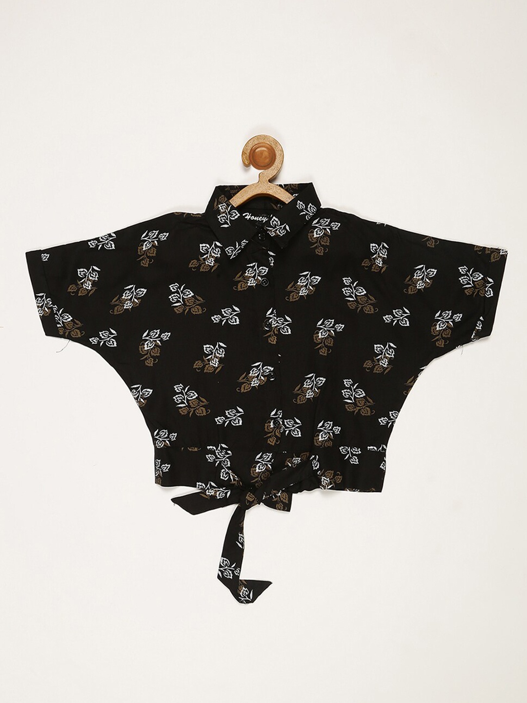 

V2 Value & Variety Black Print Top
