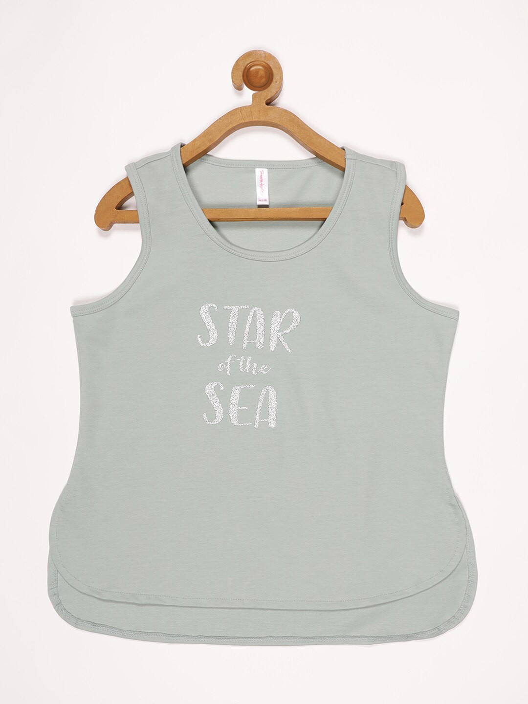

V2 Value & Variety Green Print Tank Top