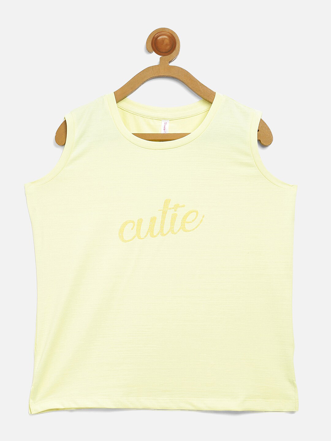 

V2 Value & Variety Yellow Print Top