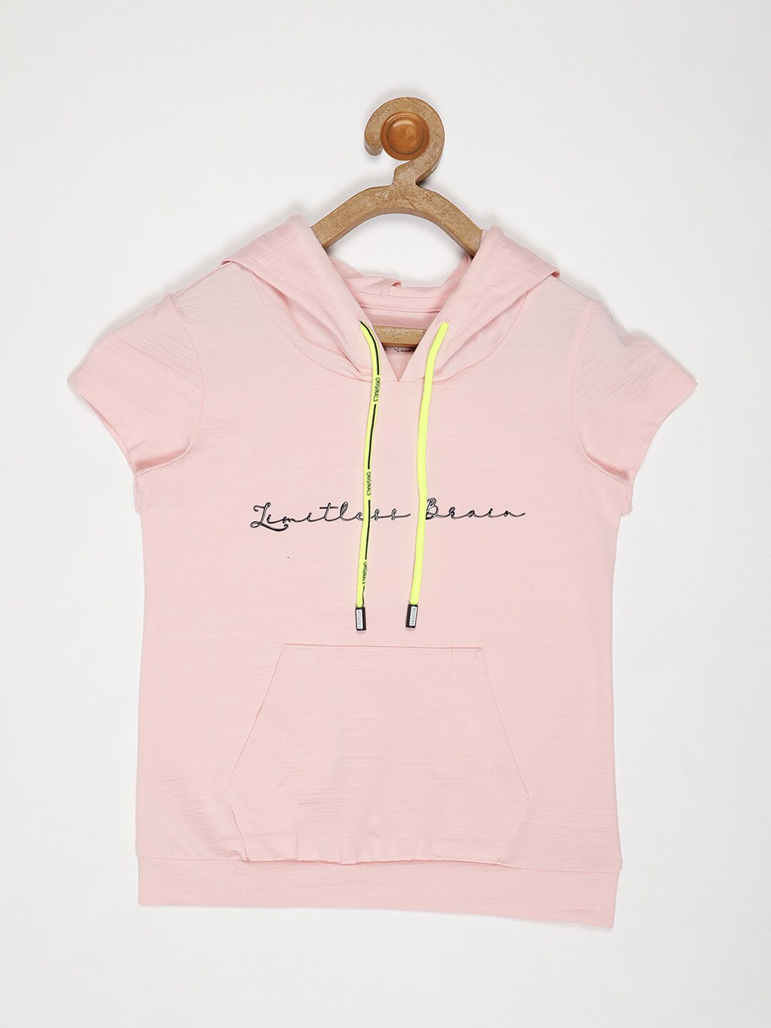 

V2 Value & Variety Girls Pink Hooded Top