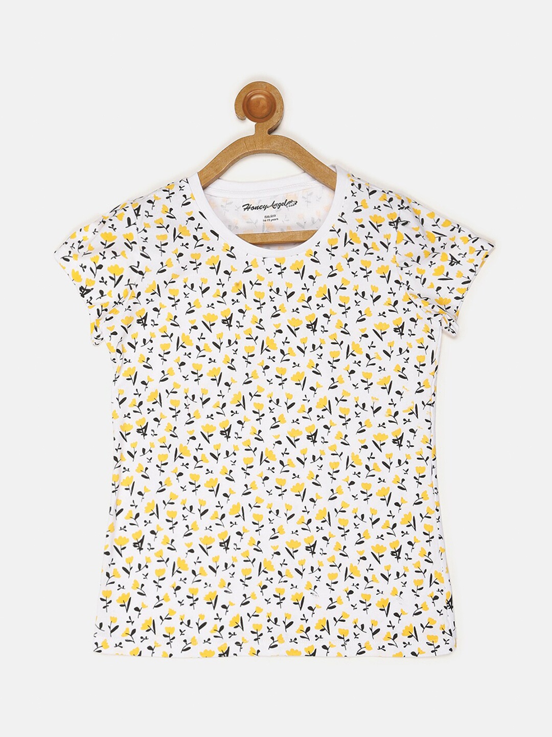

V2 Value & Variety White Floral Print Top
