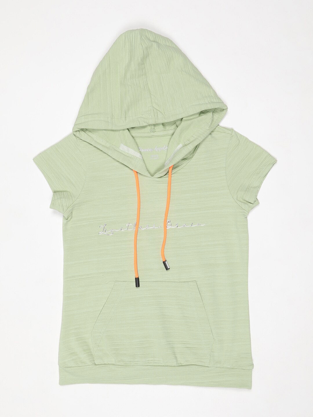 

V2 Value & Variety Girls Green Hooded Top