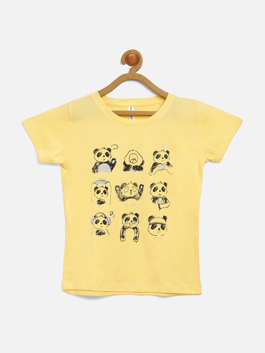 

V2 Value & Variety Yellow Print Top