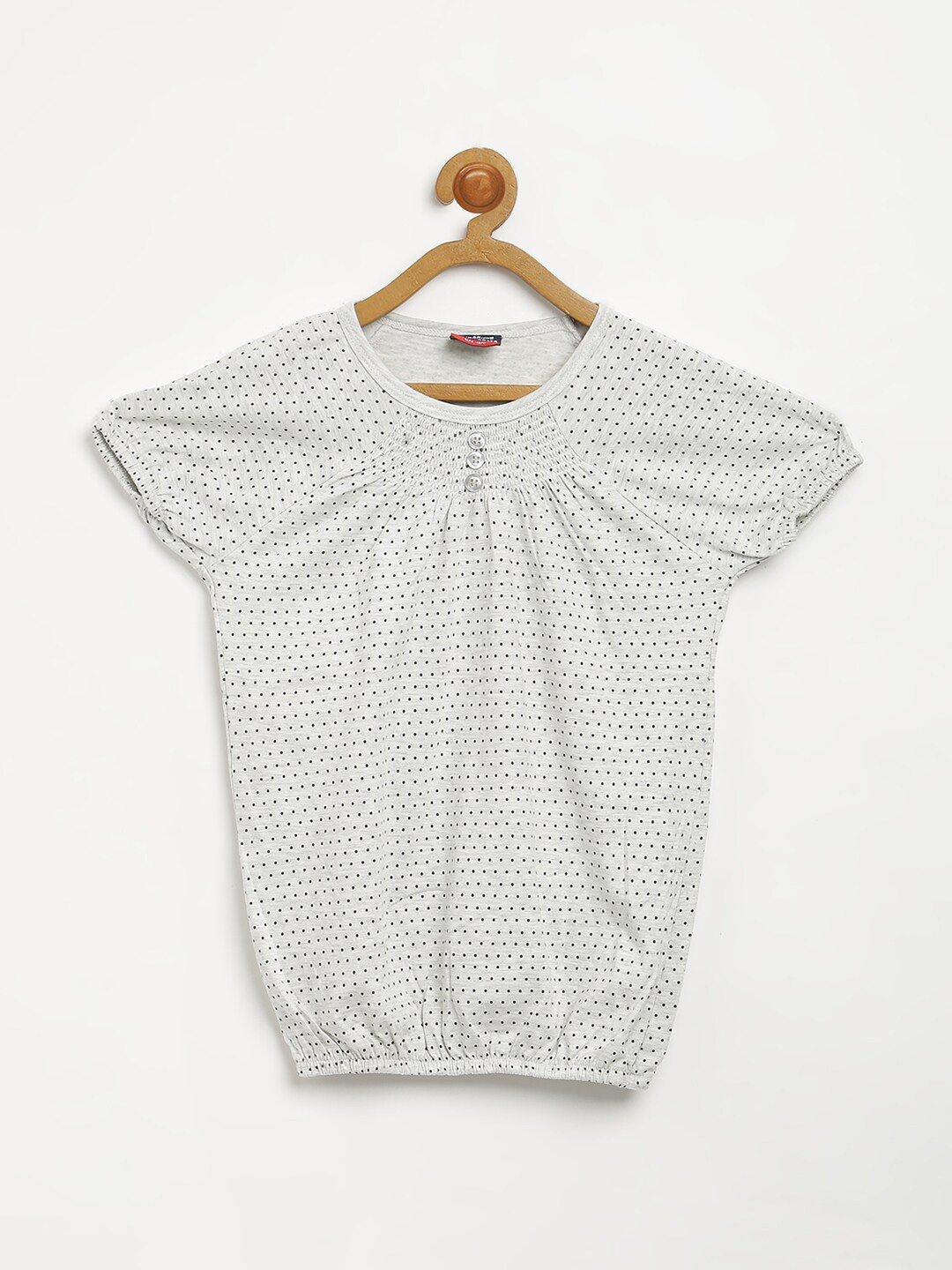

V2 Value & Variety Grey Print Top