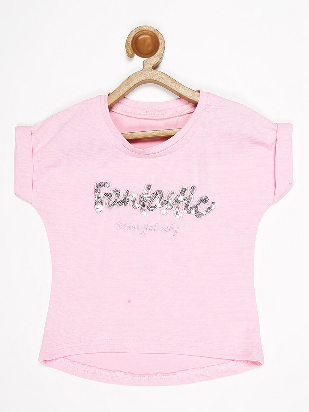 

V2 Value & Variety Pink Extended Sleeves Top