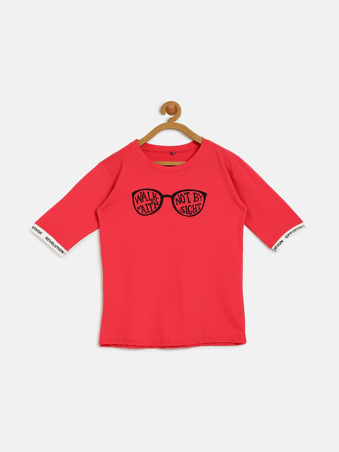 

V2 Value & Variety Boys Red Graphic Printed Top