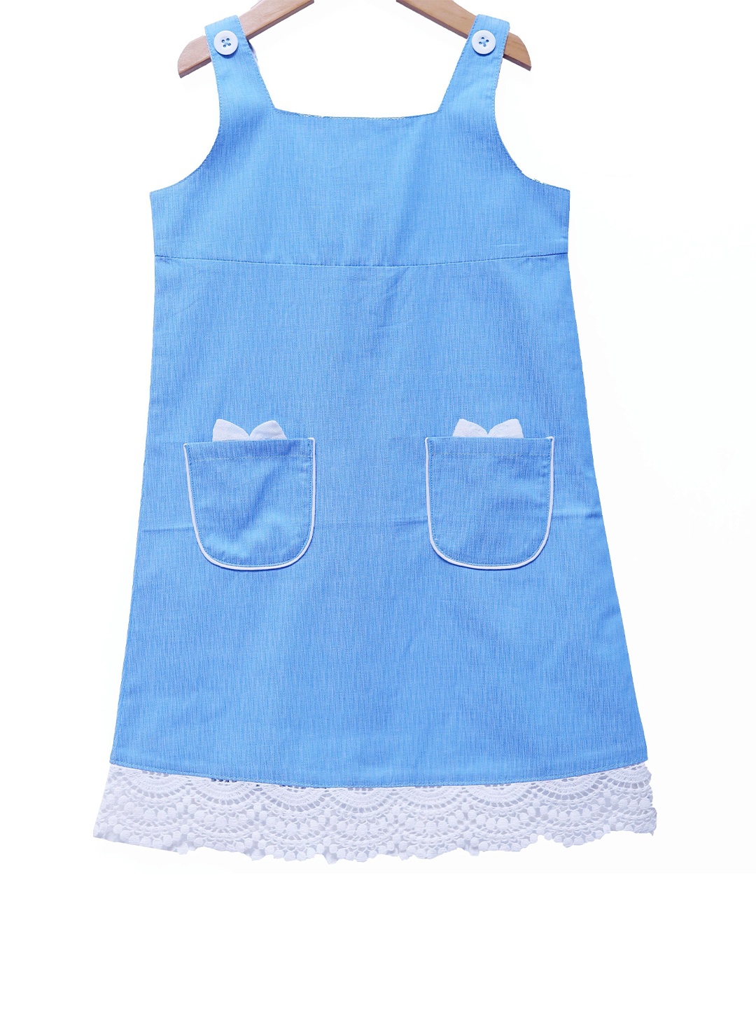 

Little Carrot Blue A-Line Dress