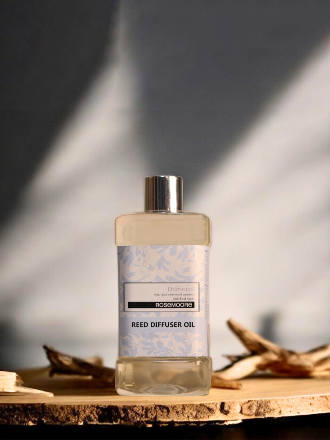 

Rosemoore Driftwood Reed Diffuser Refill Aroma Oil 1Ltr, Transparent