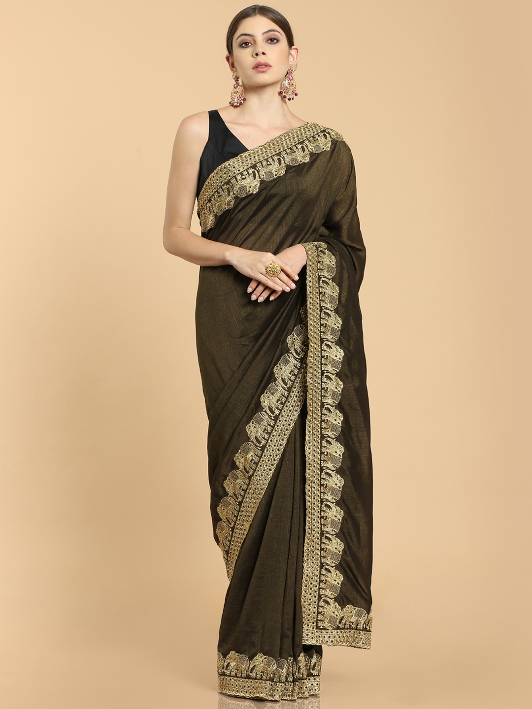 

Soch Women Green Sarees