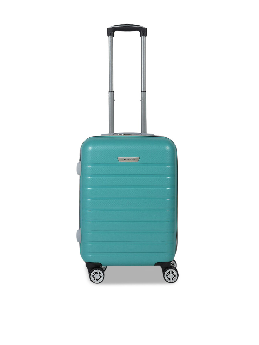 

Teakwood Leathers Green Textured Soft-Sided Cabin Trolley Suitcase