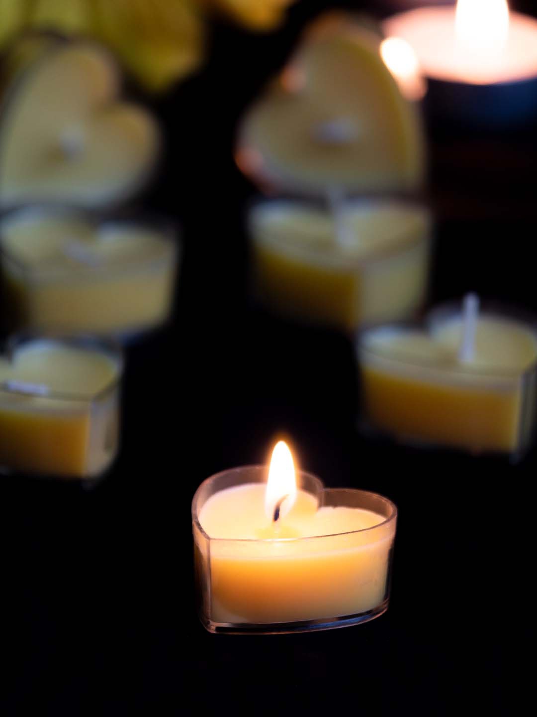

MARKET99 Set Of 7 Candles, White