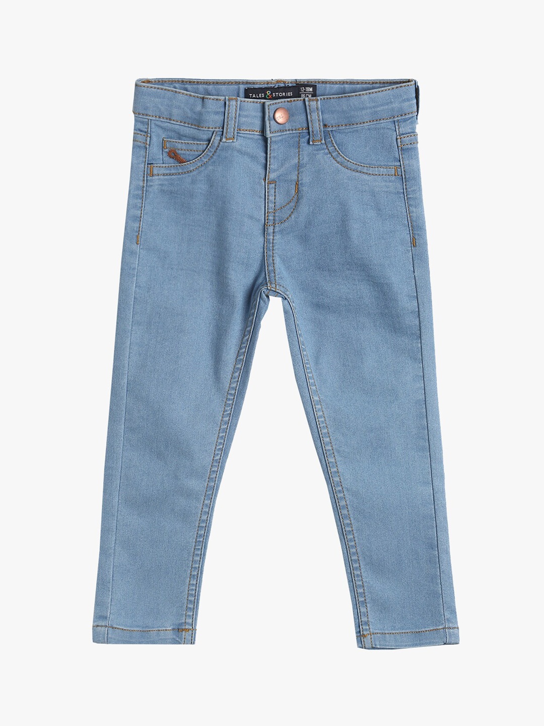 

TALES & STORIES Boys Blue Slim Fit Stretchable Jeans