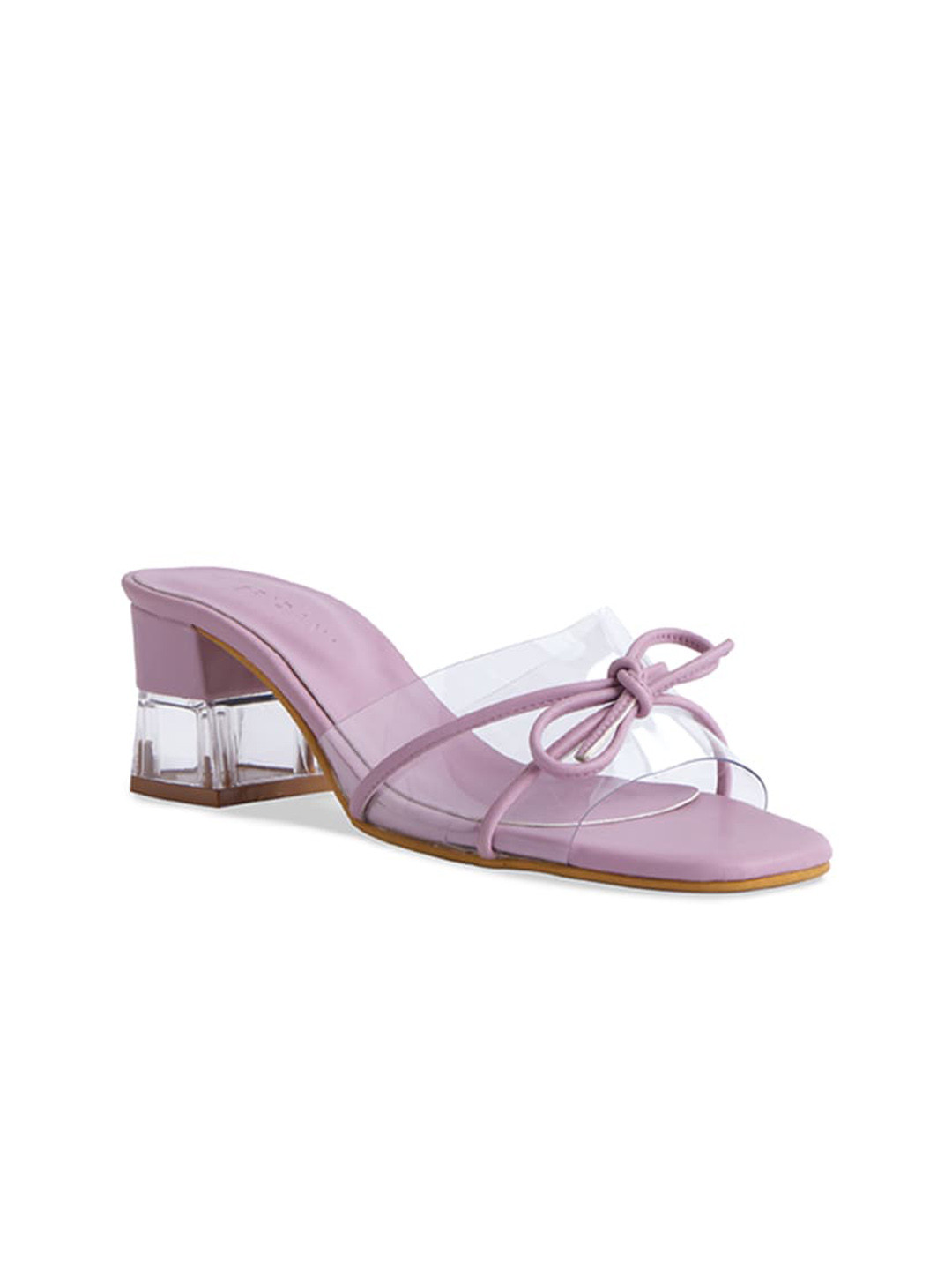 

ERIDANI Purple Block Sandals