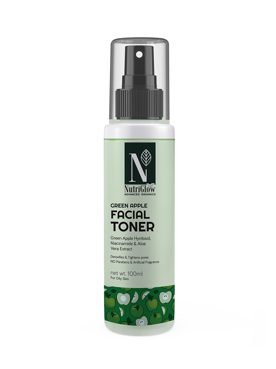 

Nutriglow Advanced Organics Green Apple Facial Toner -100ml