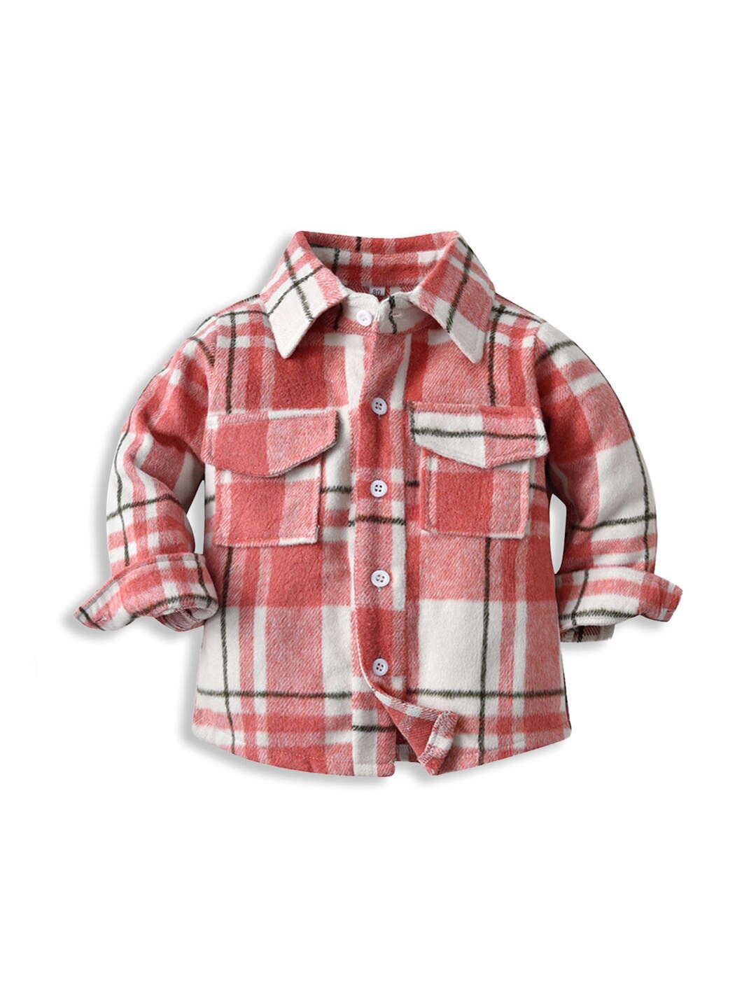 

Hopscotch Boys Pink Checked Casual Shirt