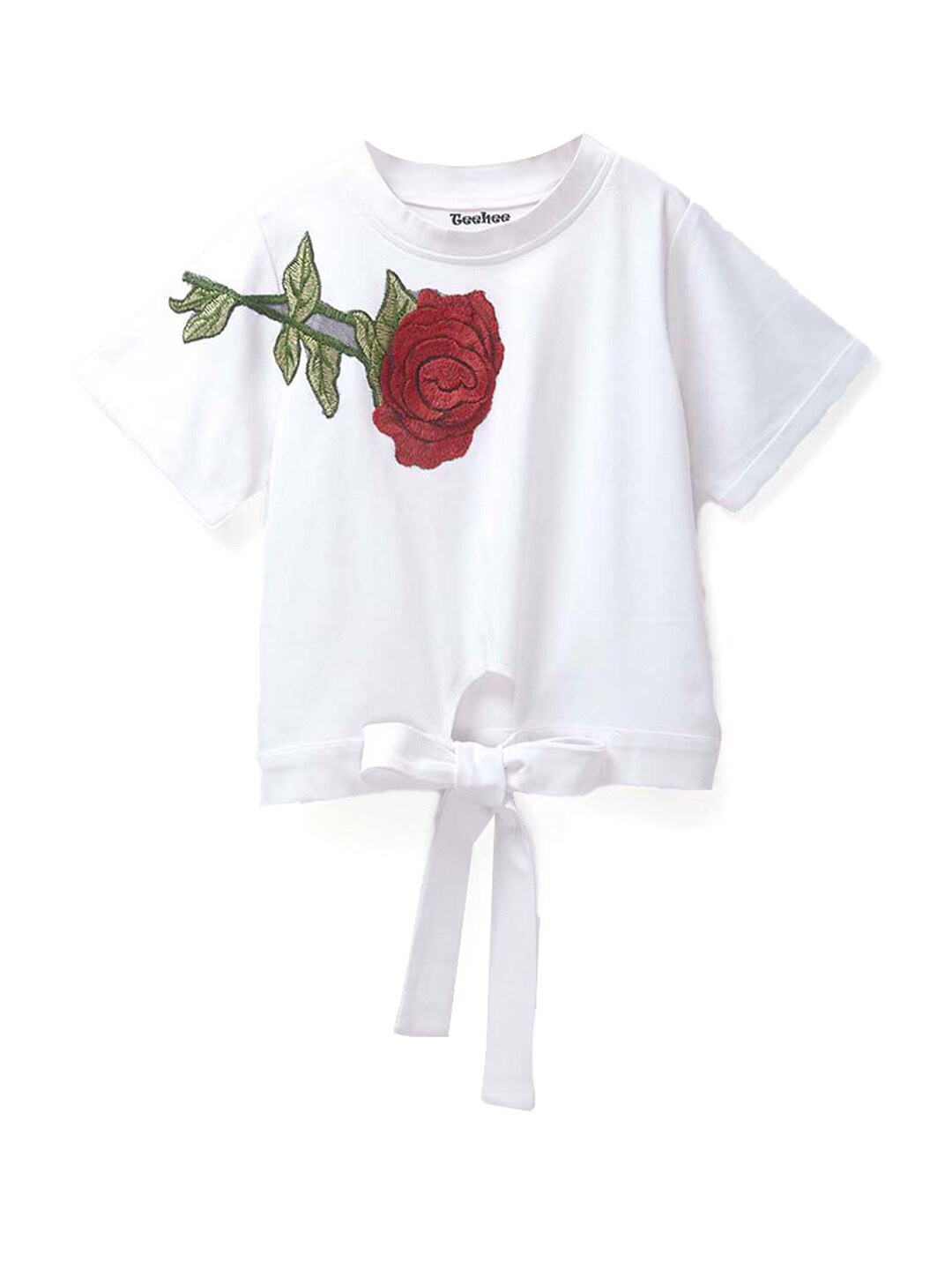 

Hopscotch White Print Top