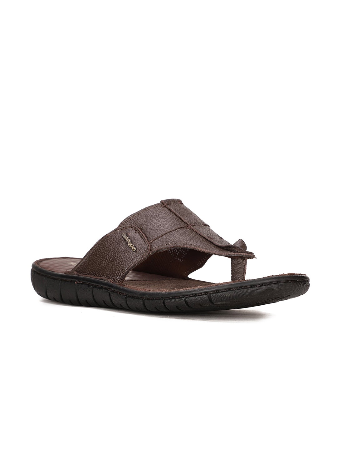 

Hush Puppies Men Brown Comfort Sandals