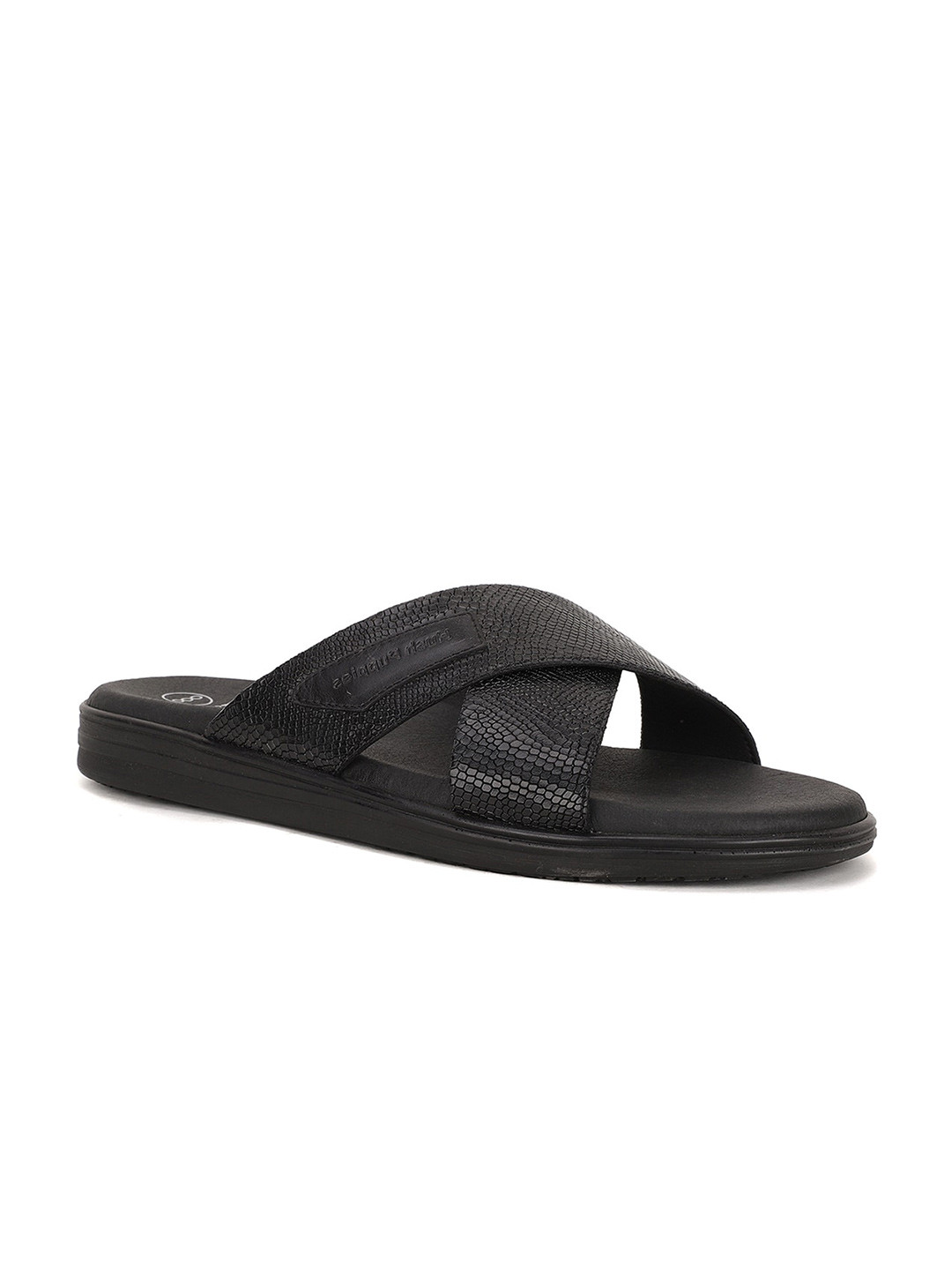 

Hush Puppies Men Black Comfort Sandals