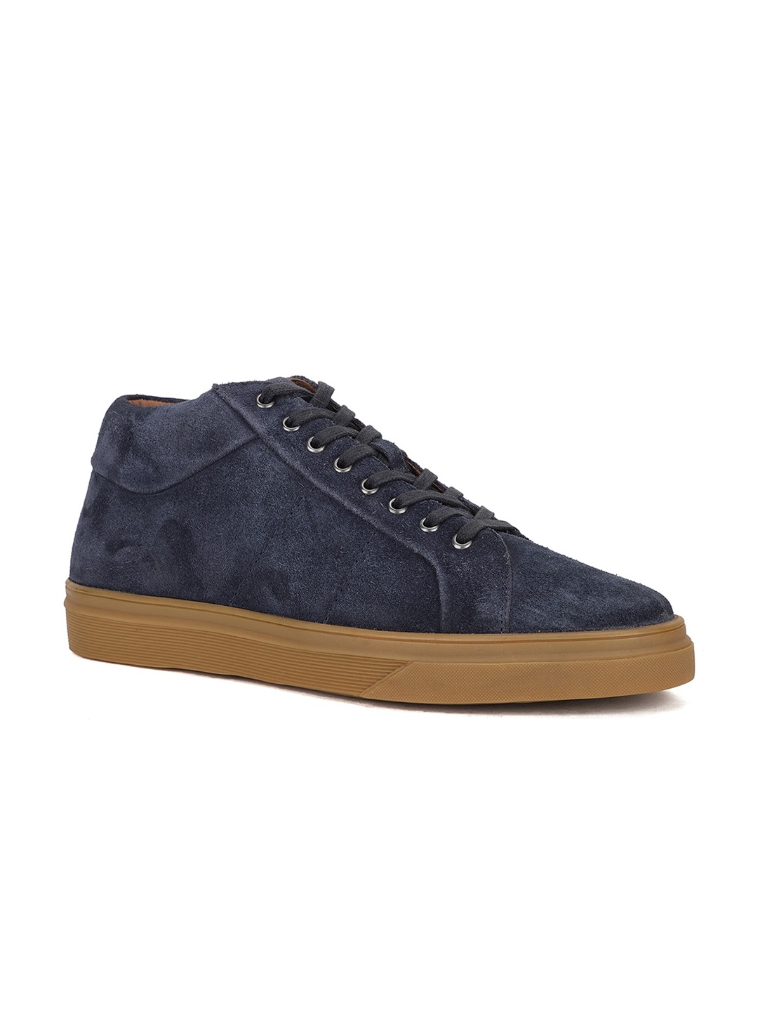 

Hush Puppies Men Blue Suede Sneakers