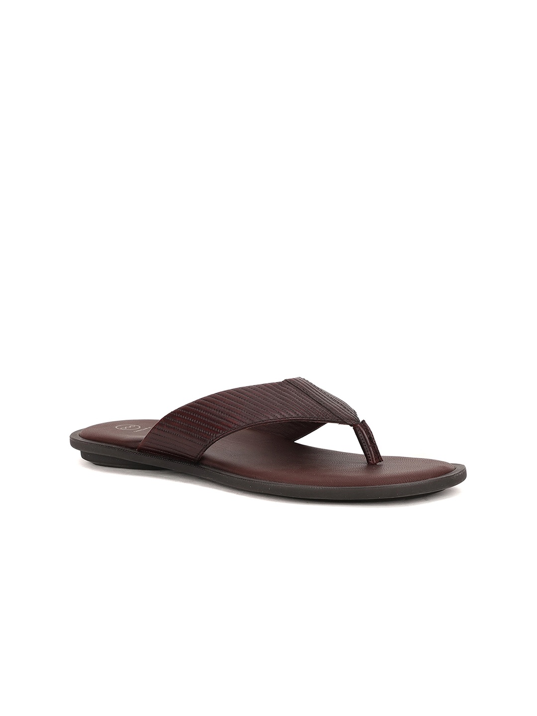 

Hush Puppies Men Maroon Solid Sandals