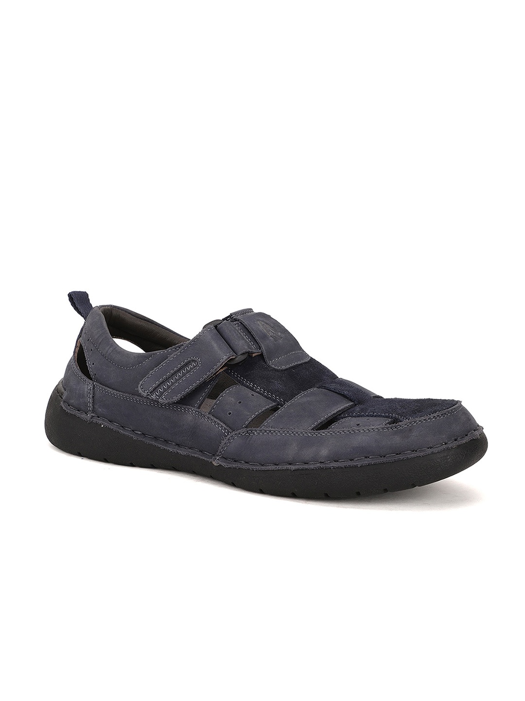 

Hush Puppies Men Blue Shoe-Style Sandals