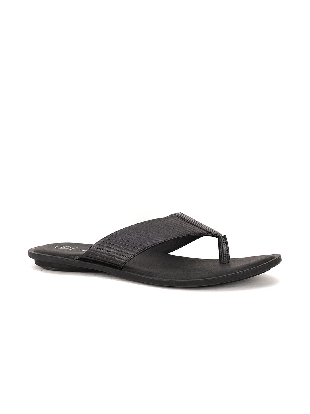 

Hush Puppies Men Black Solid Comfort Sandals