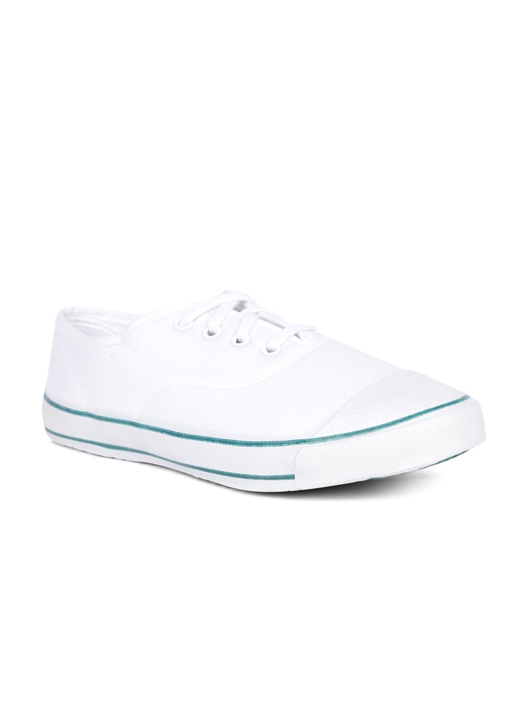 

Bata Men White Woven Design Sneakers