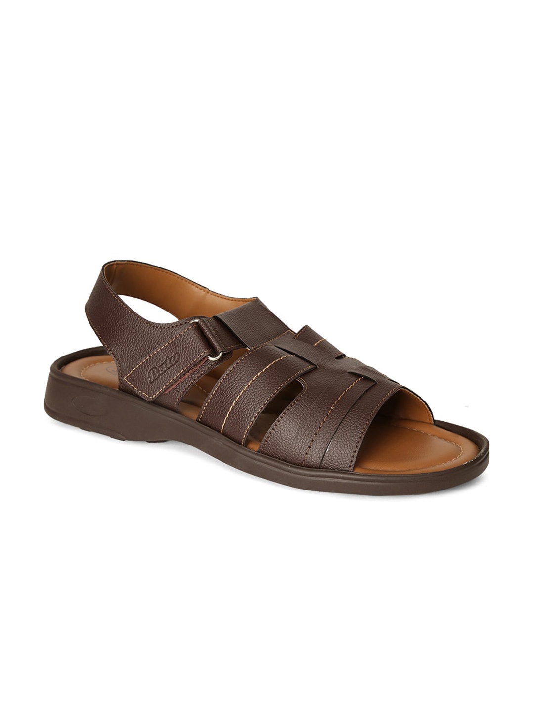 

Bata Men Brown Comfort Sandals